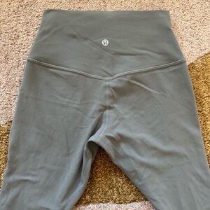 Lululemon grey Align pants 28"
